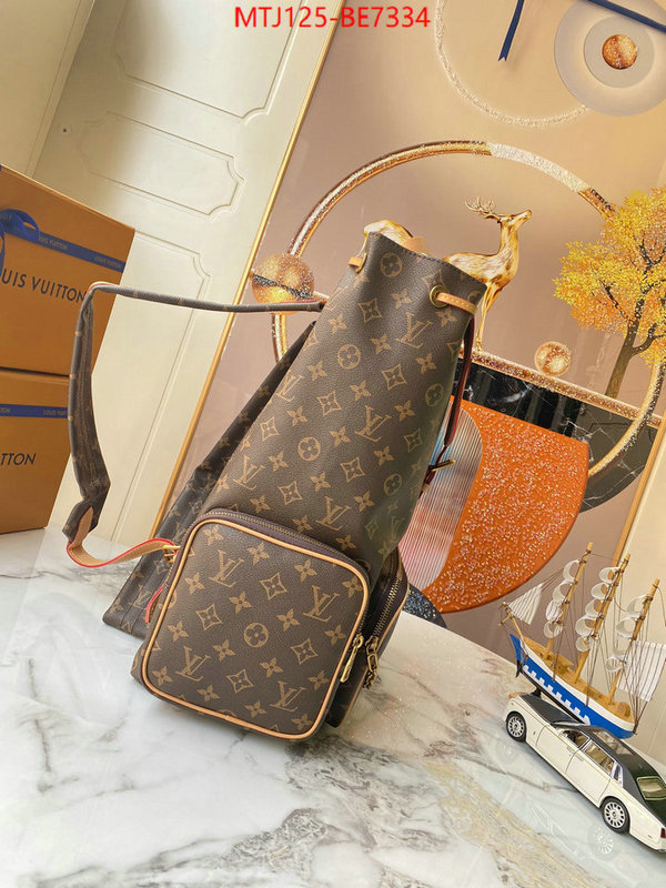 LV Bags(4A)-Backpack-,where to buy ID: BE7334,$: 125USD