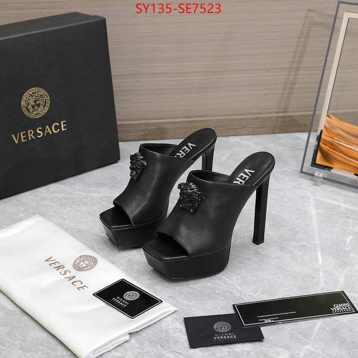 Women Shoes-Versace,how to find designer replica ID: SE7523,$: 135USD