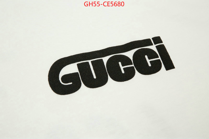 Clothing-Gucci,replica wholesale ID: CE5680,$: 55USD