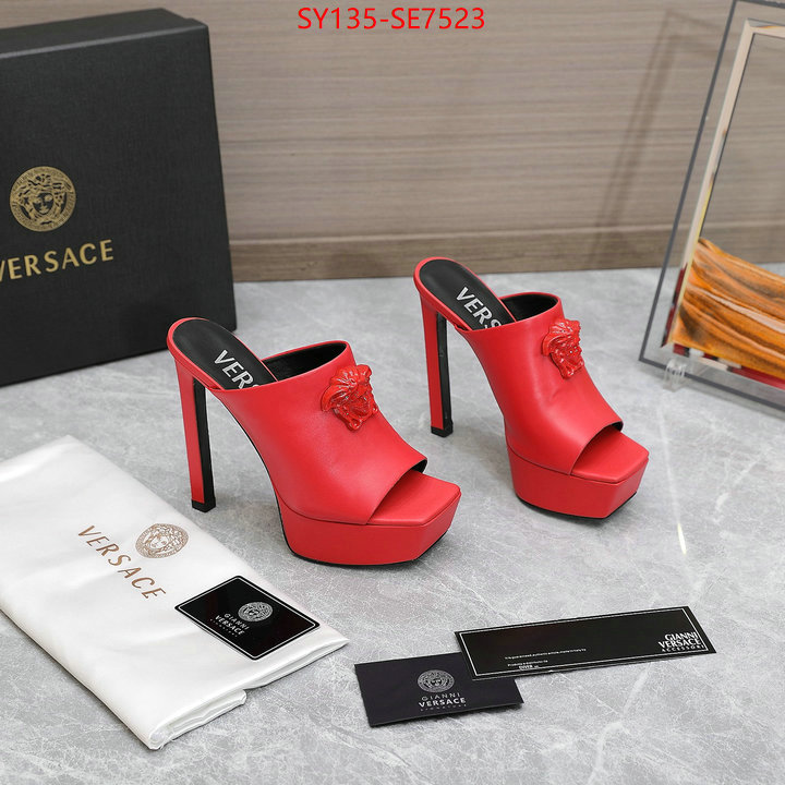 Women Shoes-Versace,how to find designer replica ID: SE7523,$: 135USD