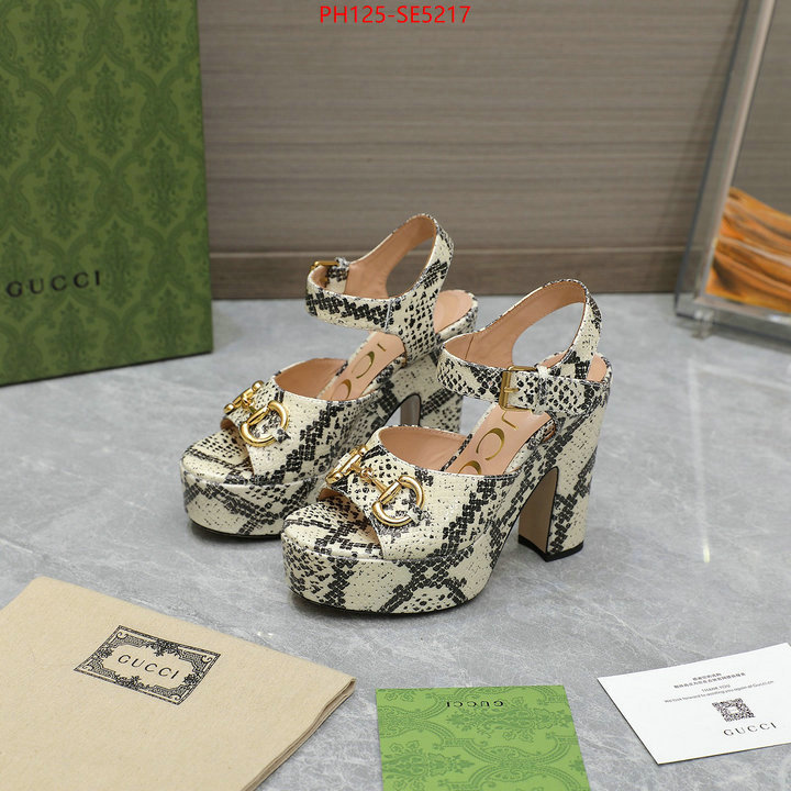 Women Shoes-Gucci,new designer replica ID: SE5217,$: 125USD