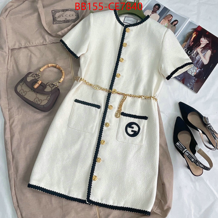 Clothing-Gucci,the quality replica ID: CE7840,$: 155USD