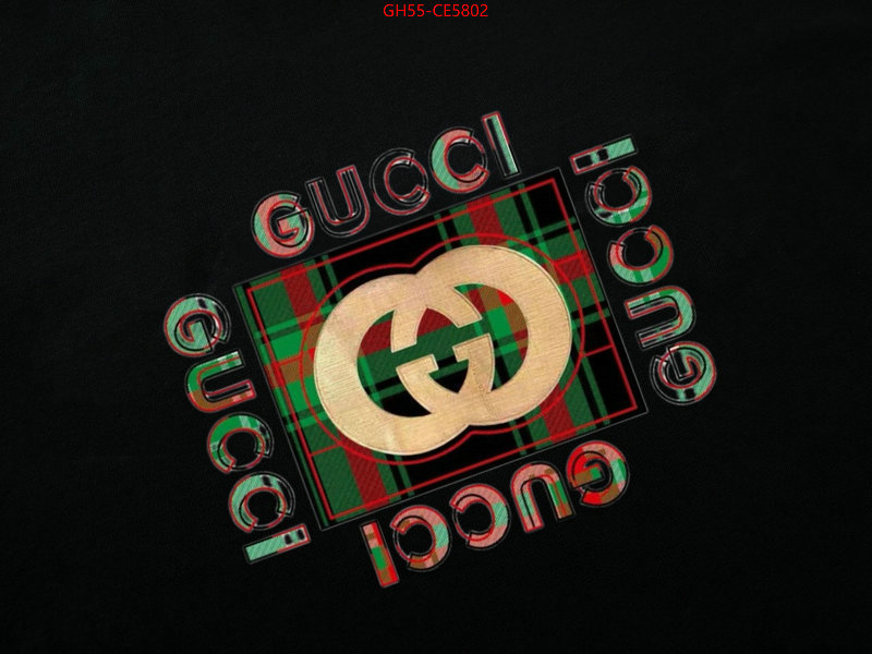 Clothing-Gucci,best quality designer ID: CE5802,$: 55USD