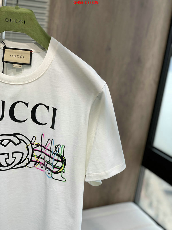 Clothing-Gucci,every designer ID: CE5805,$: 55USD