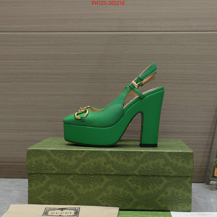 Women Shoes-Gucci,fashion replica ID: SE5218,$: 125USD