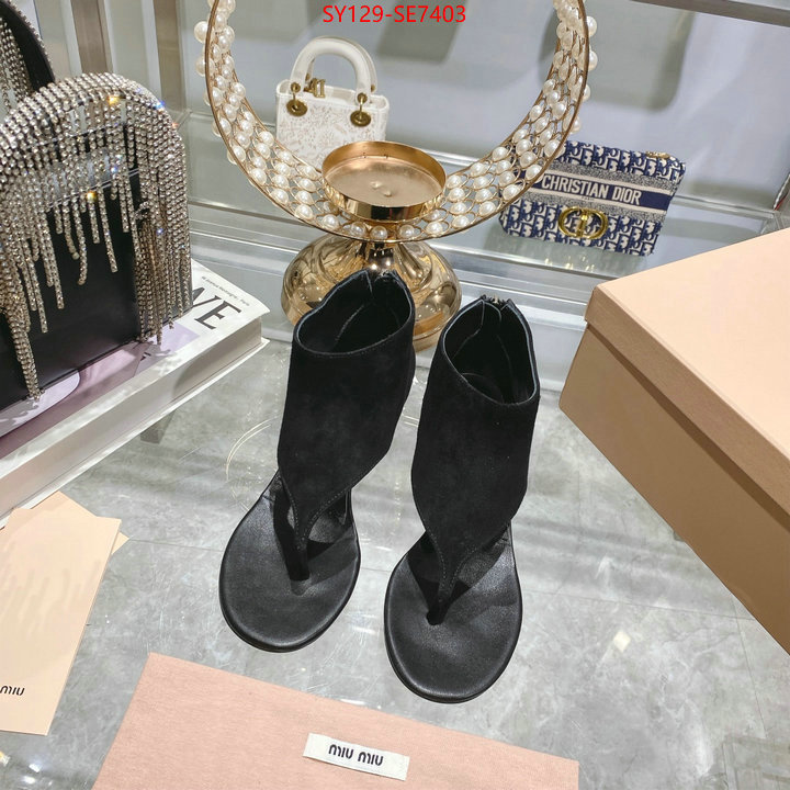 Women Shoes-Miu Miu,buy the best replica ID: SE7403,$: 129USD