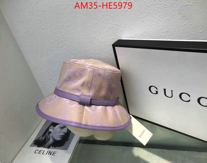 Cap (Hat)-Gucci,knockoff highest quality ID: HE5979,$: 35USD