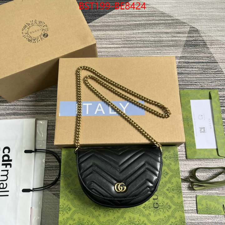 Gucci Bags(TOP)-Marmont,cheap ID: BE8424,$: 199USD