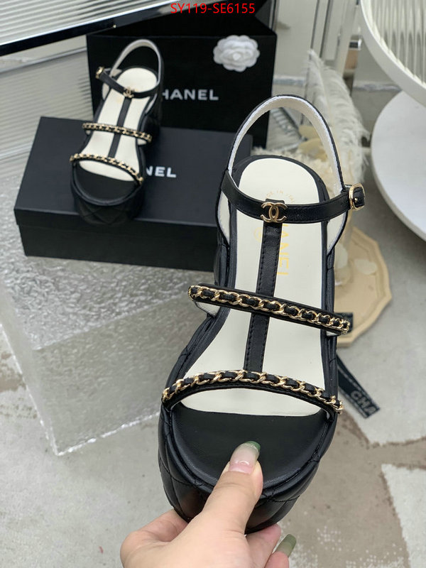 Women Shoes-Chanel,the highest quality fake ID: SE6155,$: 119USD