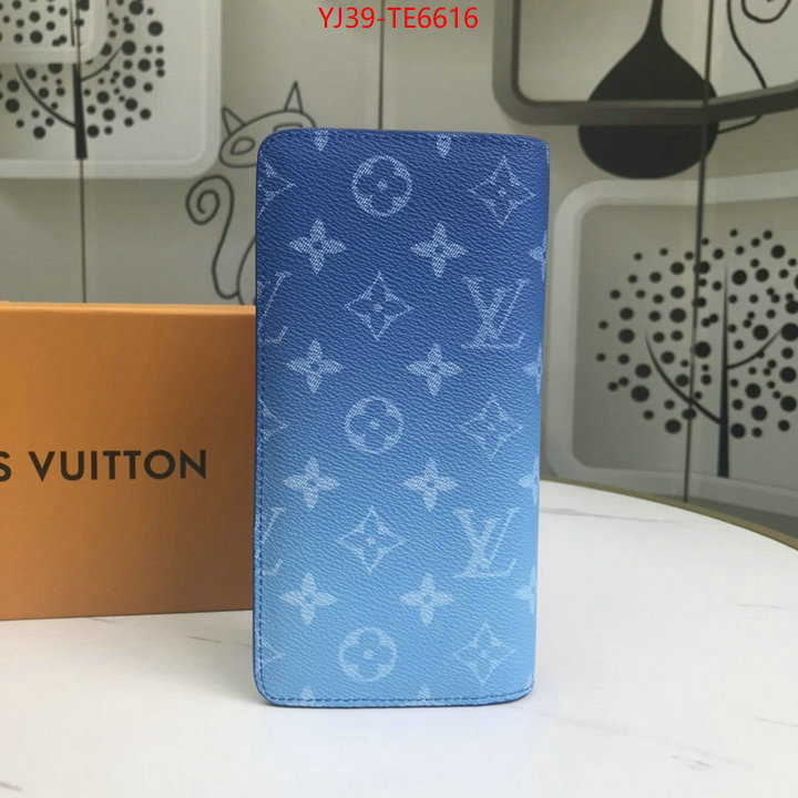 LV Bags(4A)-Wallet,at cheap price ID: TE6616,$: 39USD