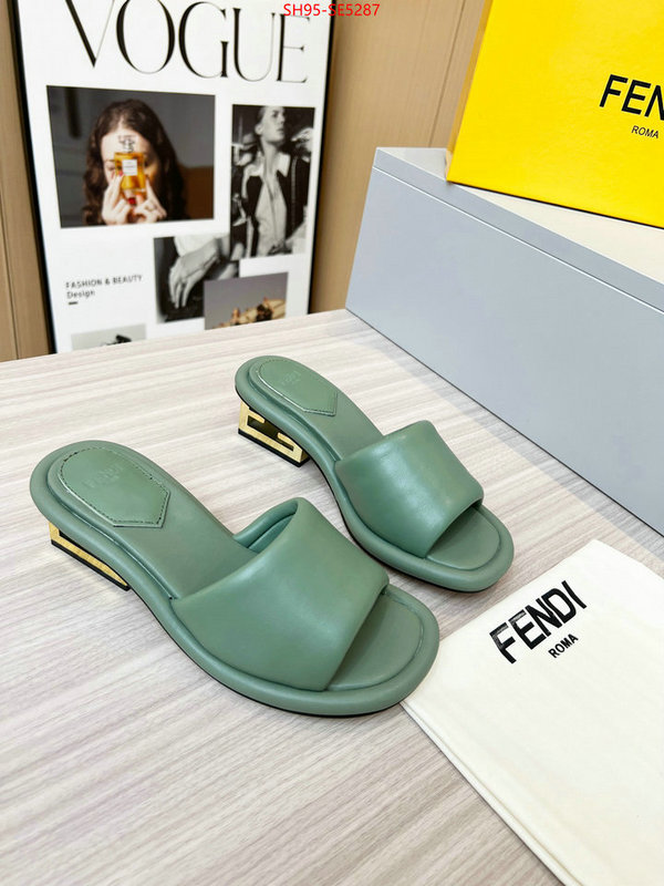 Women Shoes-Fendi,high quality happy copy ID: SE5287,