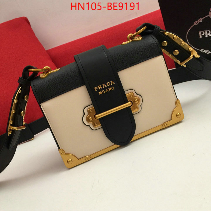 Prada Bags(4A)-Diagonal-,exclusive cheap ID: BE9191,$: 105USD