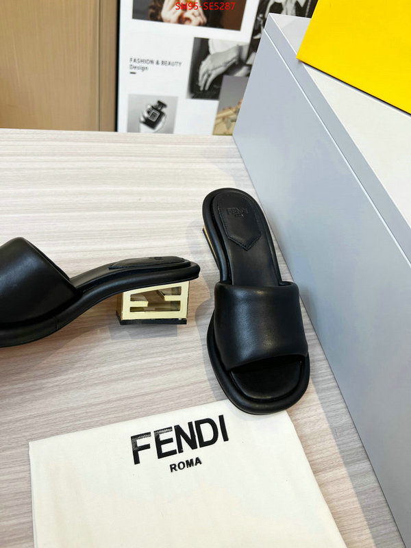 Women Shoes-Fendi,high quality happy copy ID: SE5287,