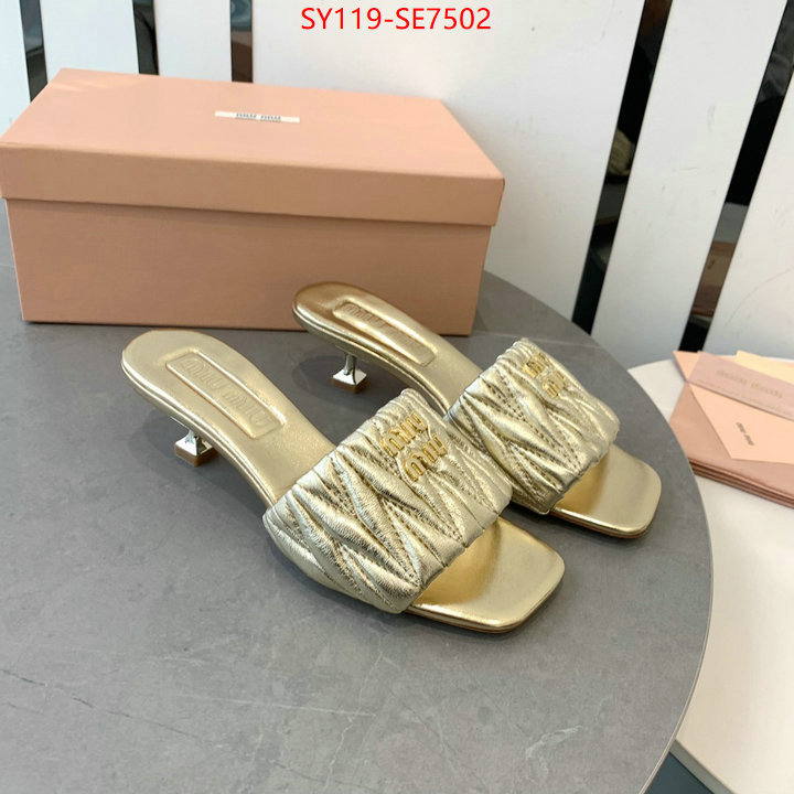 Women Shoes-Miu Miu,how quality ID: SE7502,$: 119USD