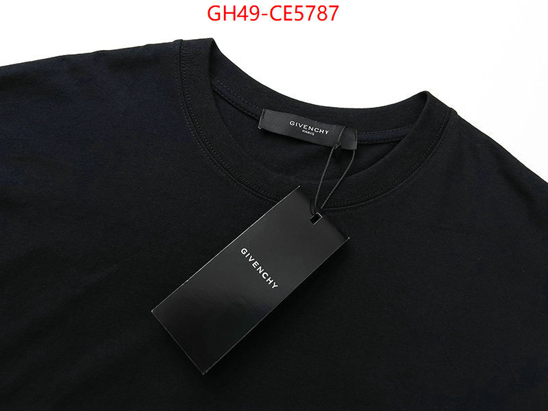 Clothing-Givenchy,the highest quality fake ID: CE5787,$: 49USD
