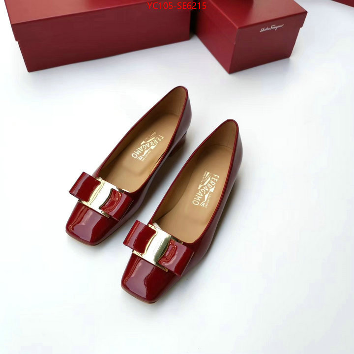 Women Shoes-Ferragamo,replica 1:1 high quality ID: SE6215,$: 105USD