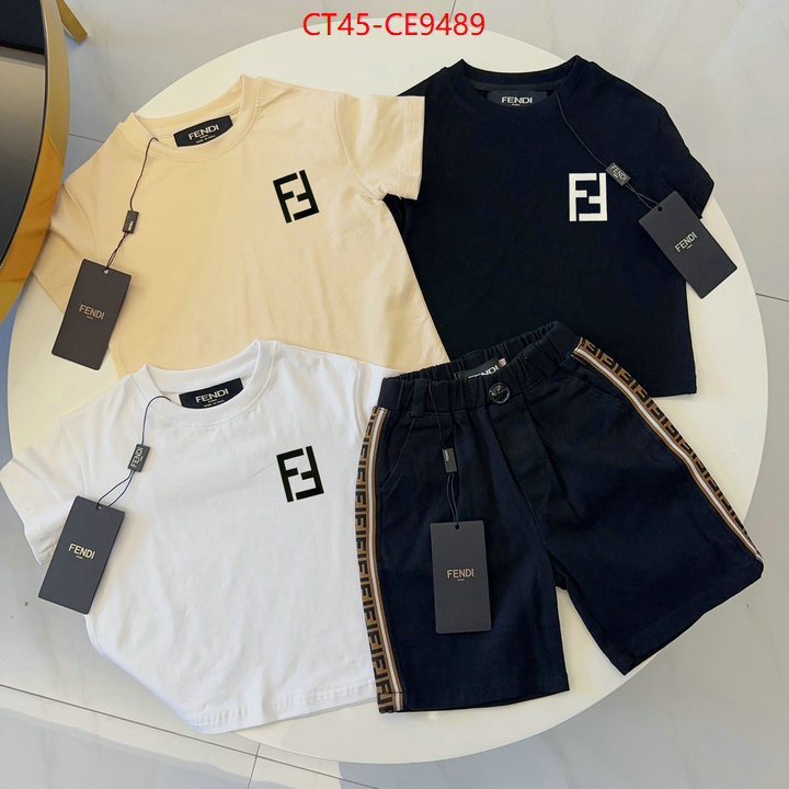 Kids clothing-Fendi,2023 replica ID: CE9489,$: 45USD