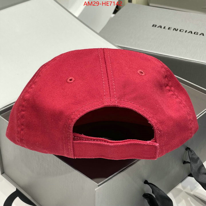 Cap (Hat)-Balenciaga,2023 perfect replica designer ID: HE7142,$: 29USD