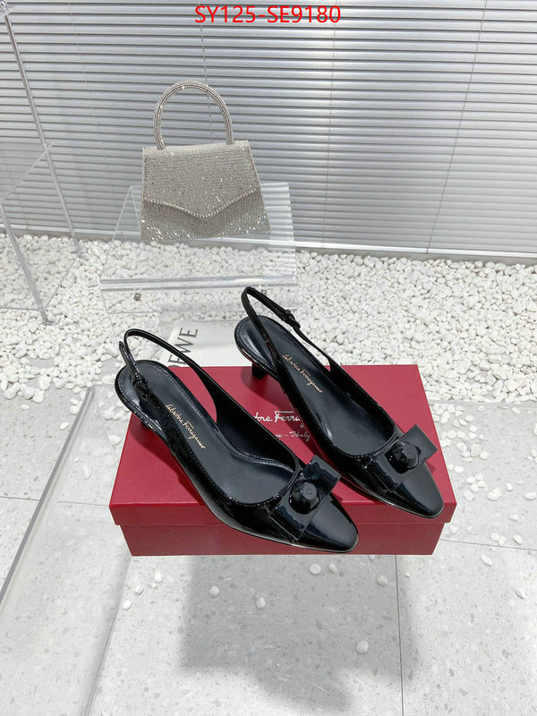 Women Shoes-Ferragamo,how to find designer replica ID: SE9180,$: 125USD