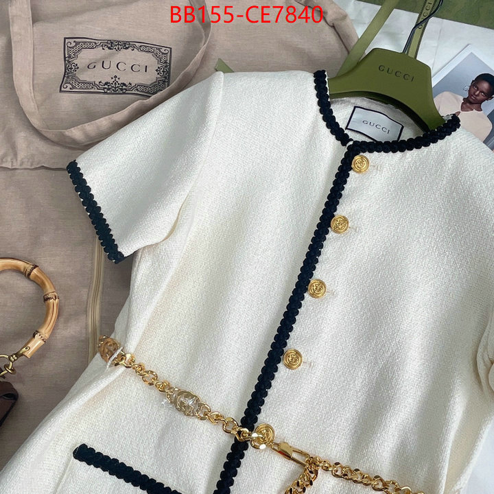 Clothing-Gucci,the quality replica ID: CE7840,$: 155USD