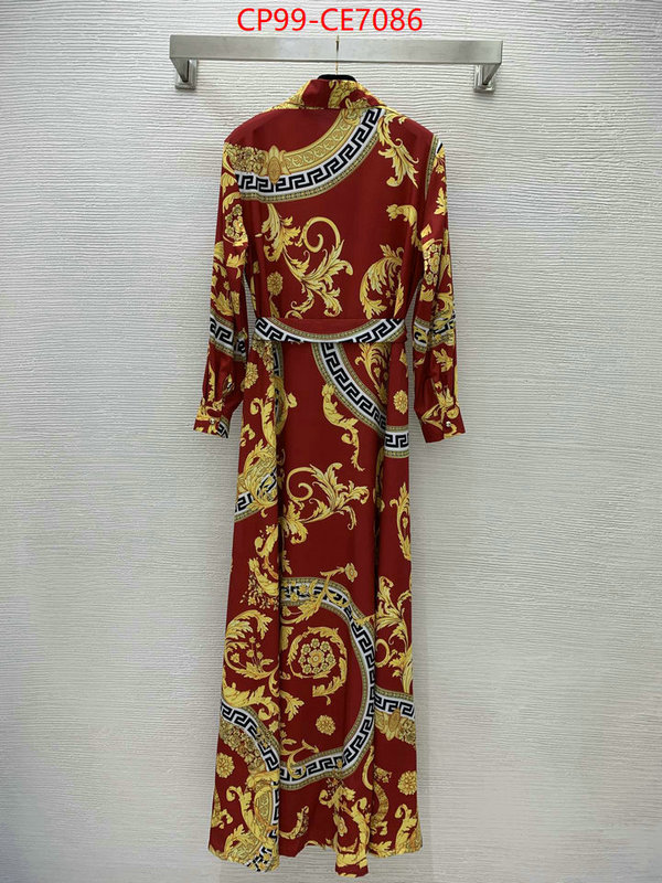 Clothing-Versace,what best designer replicas ID: CE7086,$: 99USD