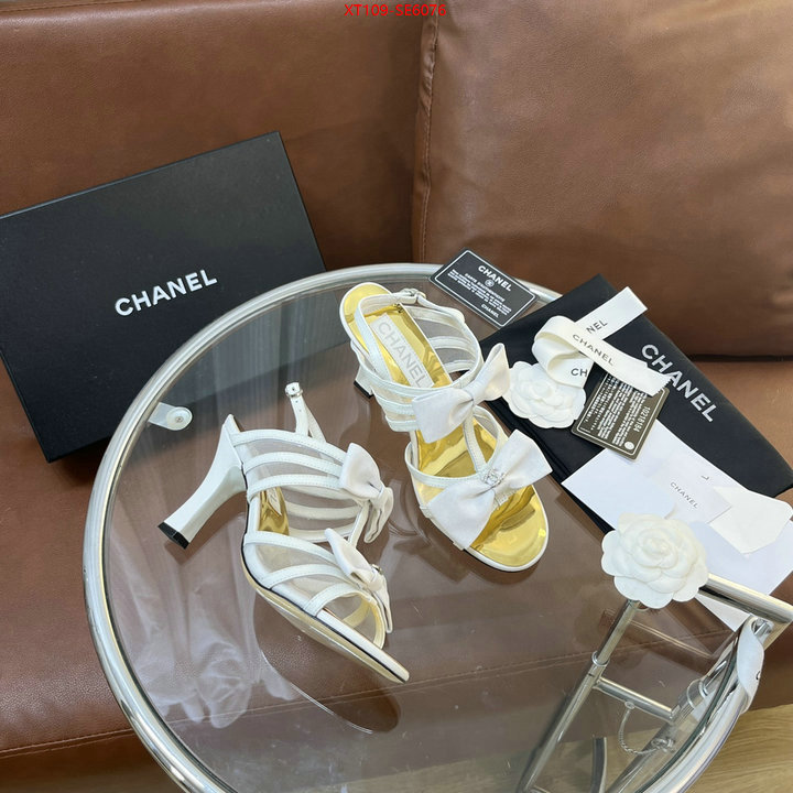 Women Shoes-Chanel,luxury 7 star replica ID: SE6076,$: 109USD