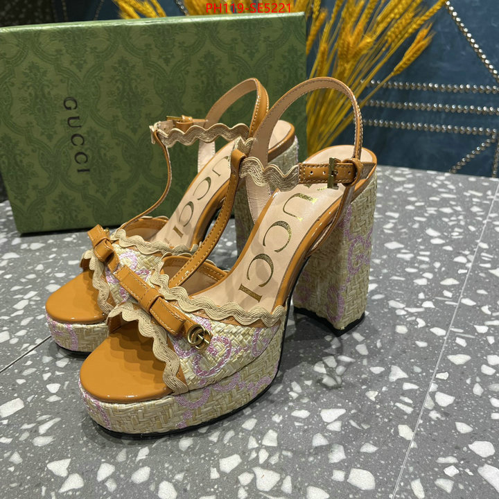 Women Shoes-Gucci,replica ID: SE5221,$: 119USD