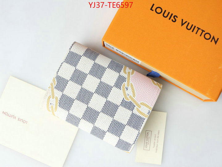 LV Bags(4A)-Wallet,high quality online ID: TE6597,$: 37USD