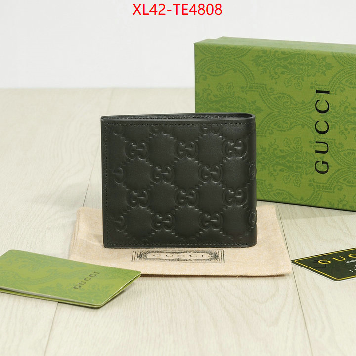 Gucci Bags(4A)-Wallet-,top quality replica ID: TE4808,$: 42USD