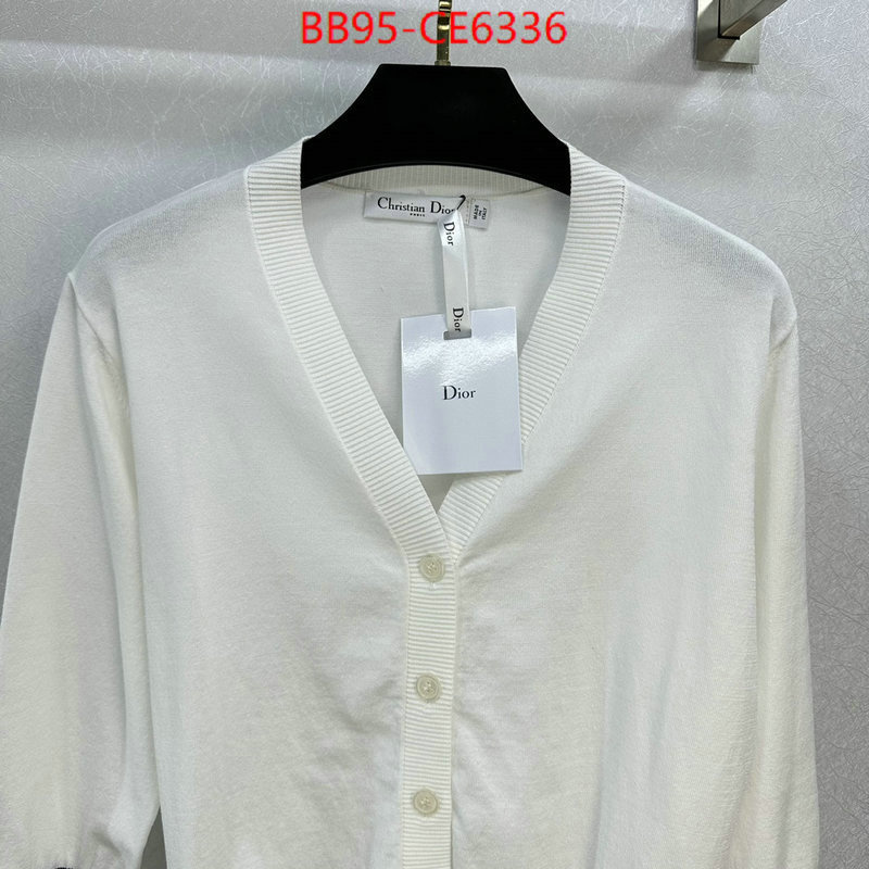 Clothing-Dior,perfect quality designer replica ID: CE6336,$: 95USD