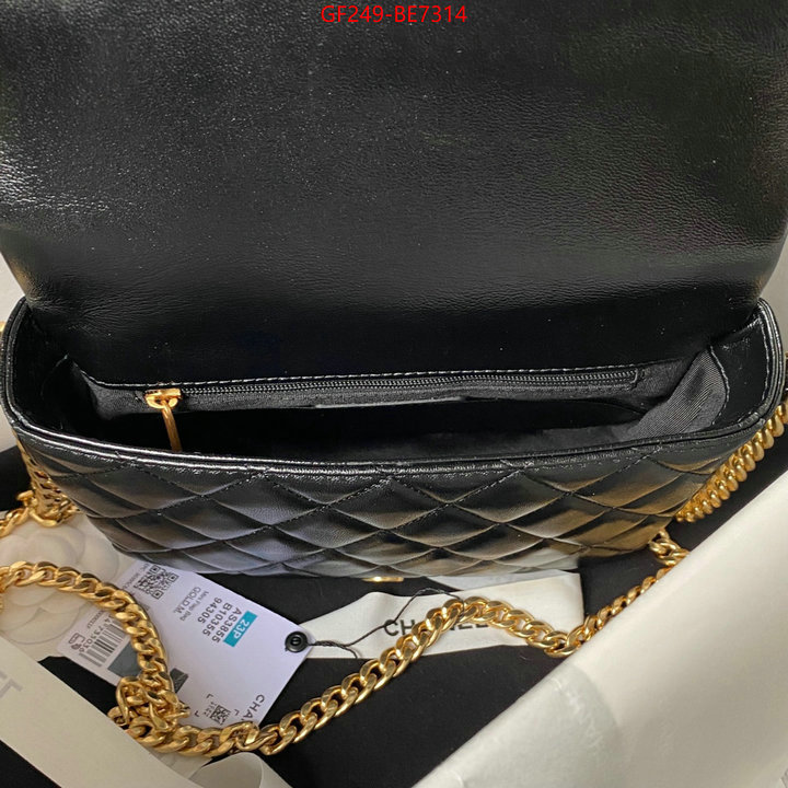 Chanel Bags(TOP)-Diagonal-,the best ID: BE7314,$: 249USD