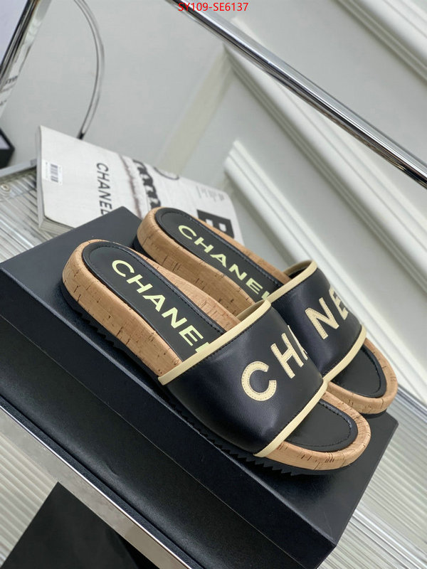 Women Shoes-Chanel,quality replica ID: SE6137,$: 109USD