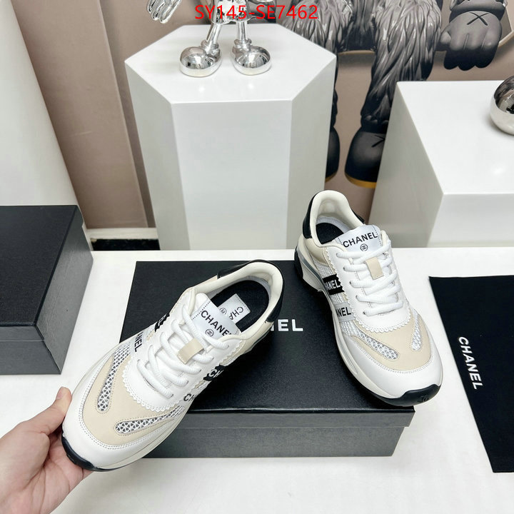 Women Shoes-Chanel,top fake designer ID: SE7462,$: 145USD