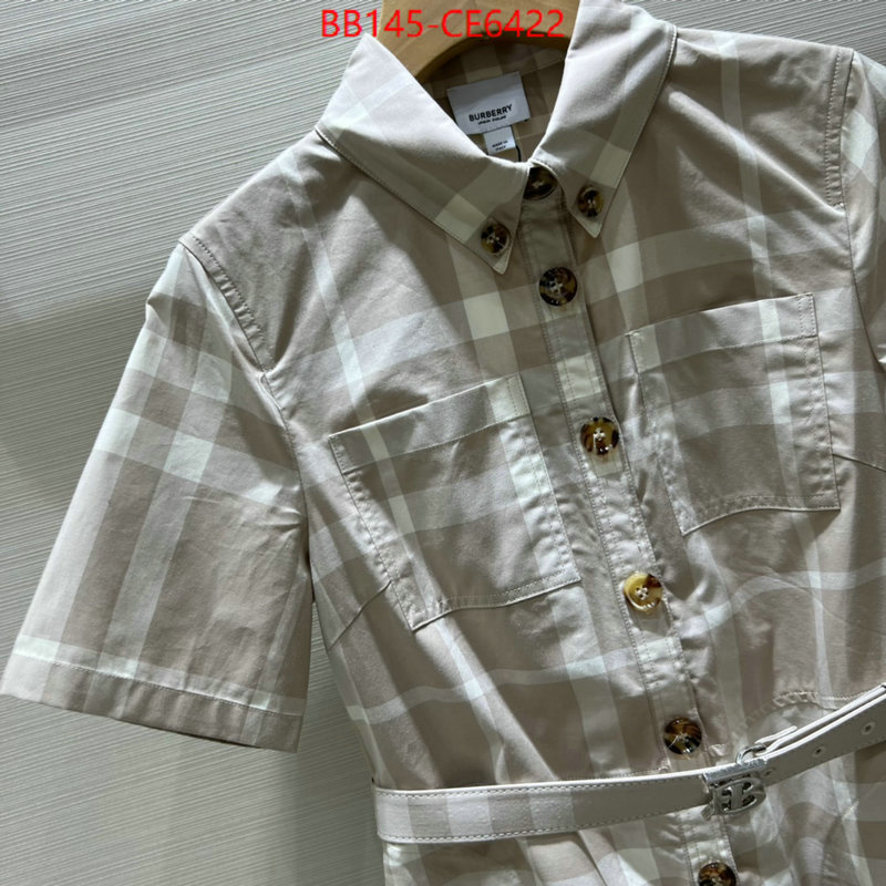 Clothing-Burberry,new designer replica ID: CE6422,$: 145USD