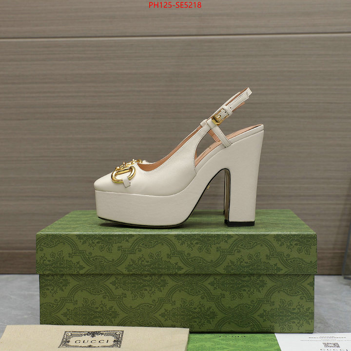 Women Shoes-Gucci,fashion replica ID: SE5218,$: 125USD