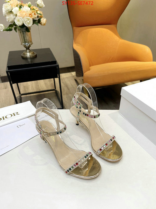 Women Shoes-Dior,what best replica sellers ID: SE7472,$: 135USD