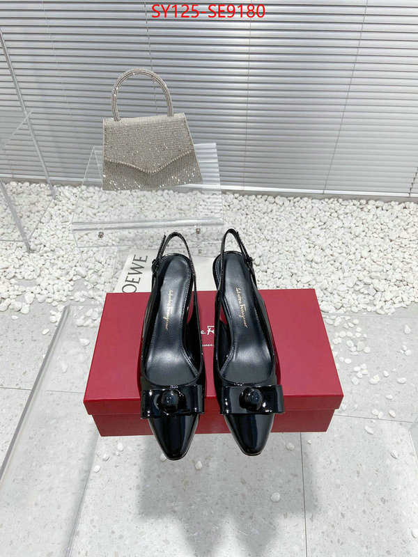Women Shoes-Ferragamo,how to find designer replica ID: SE9180,$: 125USD