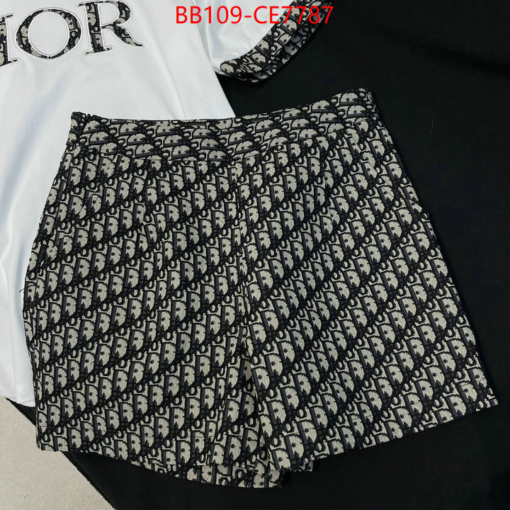 Clothing-Dior,designer fashion replica ID: CE7787,$: 109USD