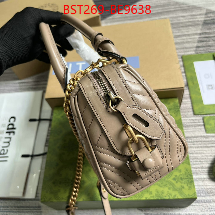 Gucci Bags(TOP)-Marmont,is it illegal to buy dupe ID: BE9638,$: 269USD