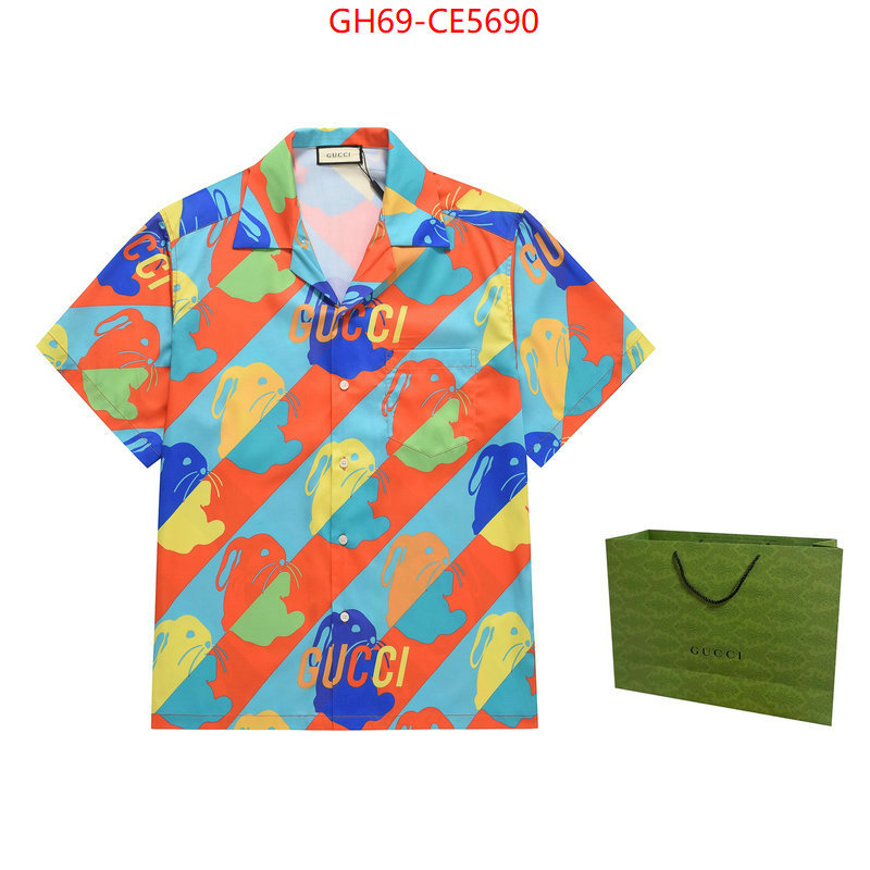 Clothing-Gucci,shop the best high authentic quality replica ID: CE5690,$: 69USD