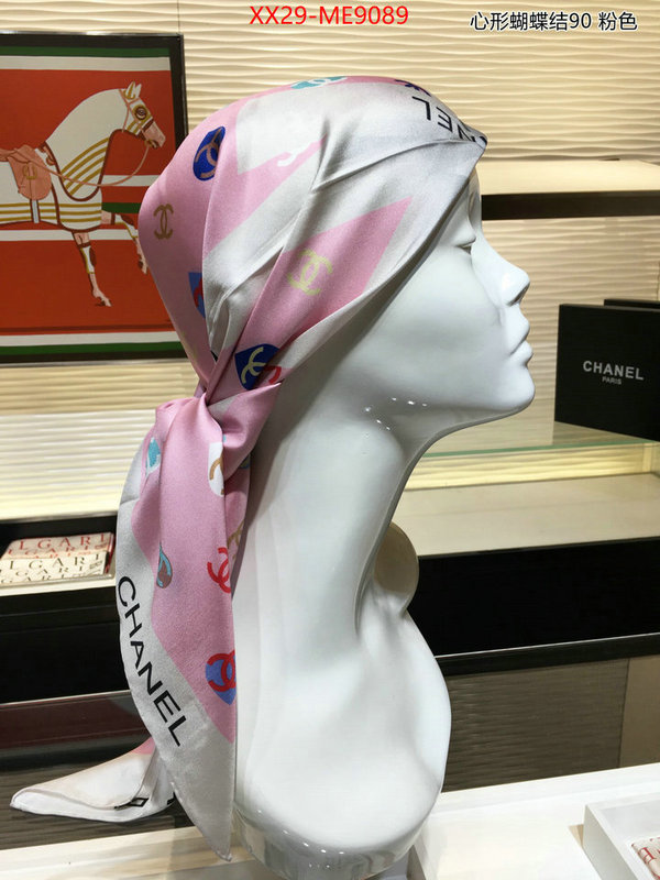 Scarf-Chanel,counter quality ID: ME9089,$: 29USD