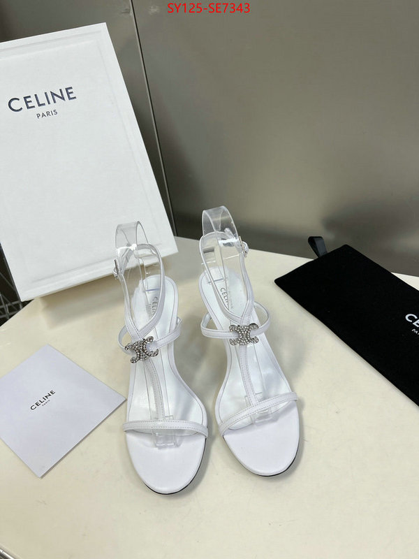 Women Shoes-CELINE,buying replica ID: SE7343,$: 125USD