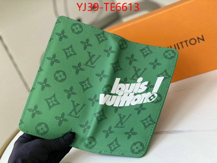 LV Bags(4A)-Wallet,designer ID: TE6613,$: 39USD