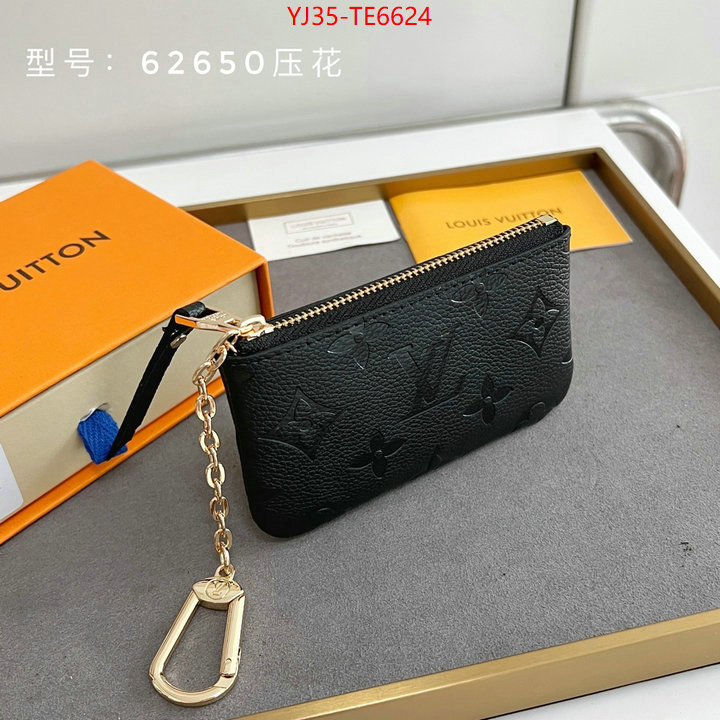 LV Bags(4A)-Wallet,what best replica sellers ID: TE6624,$: 35USD