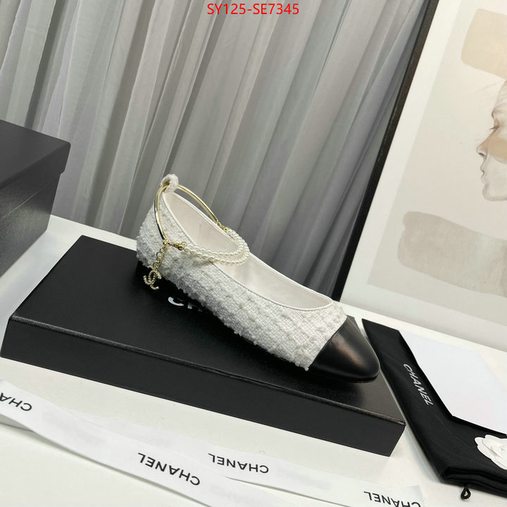 Women Shoes-Chanel,replica 1:1 ID: SE7345,$: 125USD