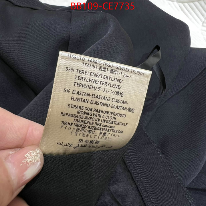 Clothing-Celine,designer 1:1 replica ID: CE7735,$: 109USD