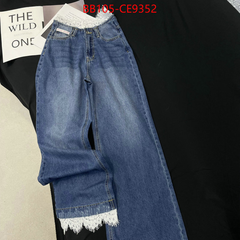 Clothing-MIU MIU,can you buy knockoff ID: CE9352,$: 105USD