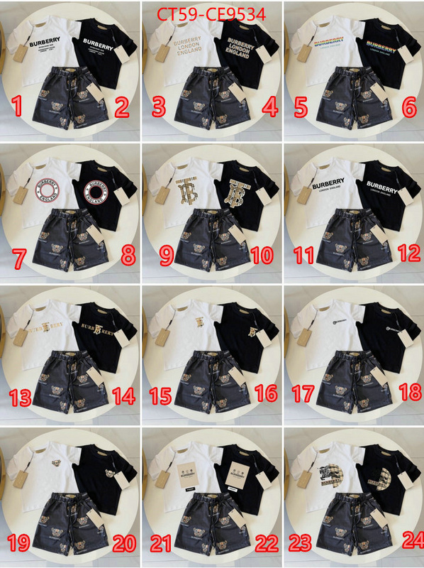 Kids clothing-Burberry,replica online ID: CE9534,$: 59USD