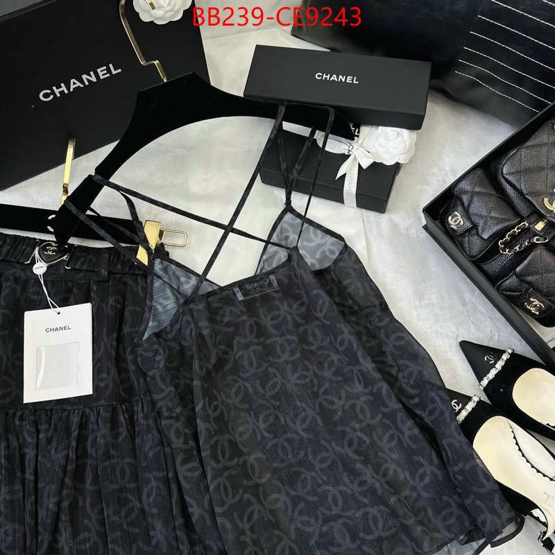 Clothing-Chanel,knockoff highest quality ID: CE9243,$: 239USD