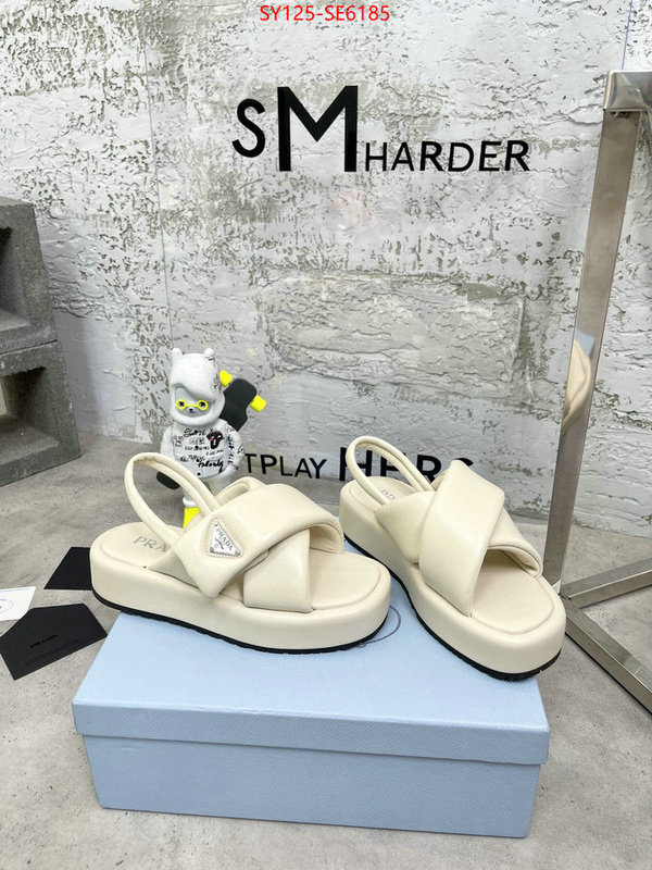 Women Shoes-Prada,outlet 1:1 replica ID: SE6185,$: 125USD